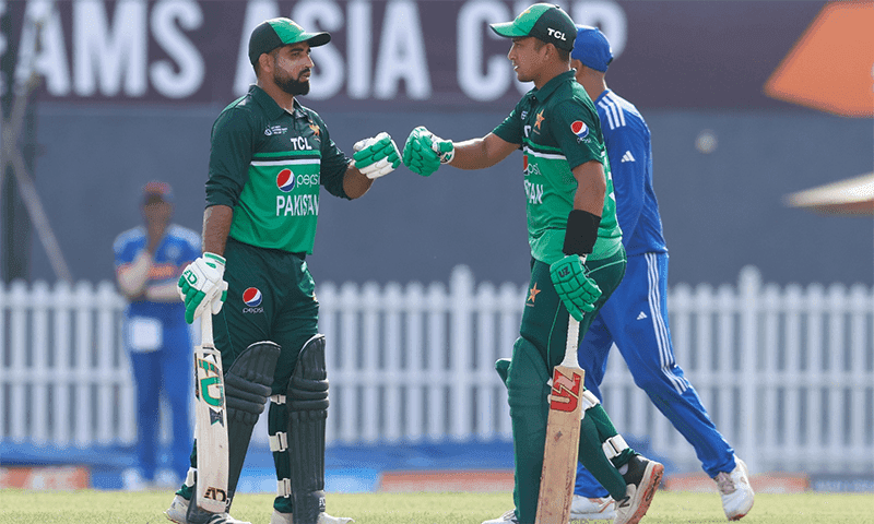 ایمرجنگ ایشیا کپ فائنل: بھارت کو شکست , پاکستان ٹیم چیمپیئن بن گئی.Emerging Asia Cup Final: Defeated India, Pakistan team became champions.Report,,.Asghar Ali Mubarak ;