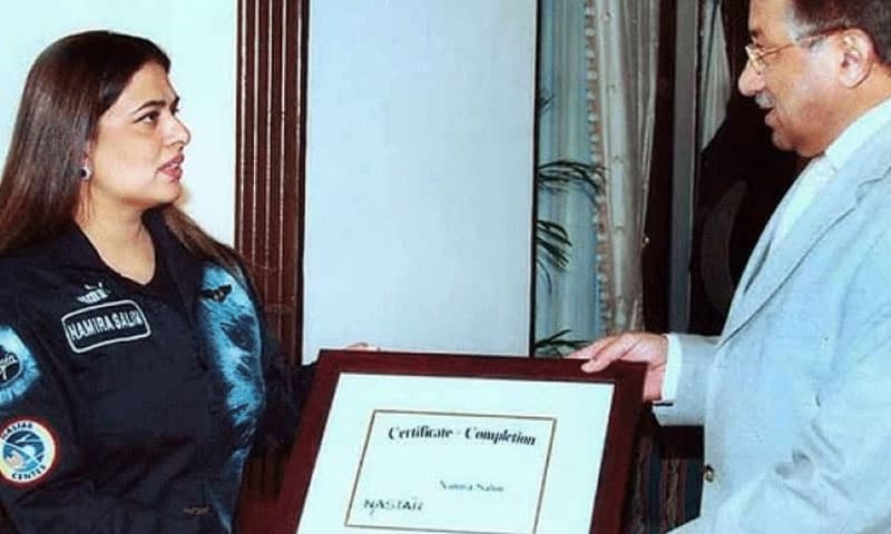 نگران حکومت کا نمیرہ سلیم کا خلائی سفربڑی کامیابی قرار Namira Saleem’s space journey declared  major success by the caretaker government…….Asghar Ali Mubarak