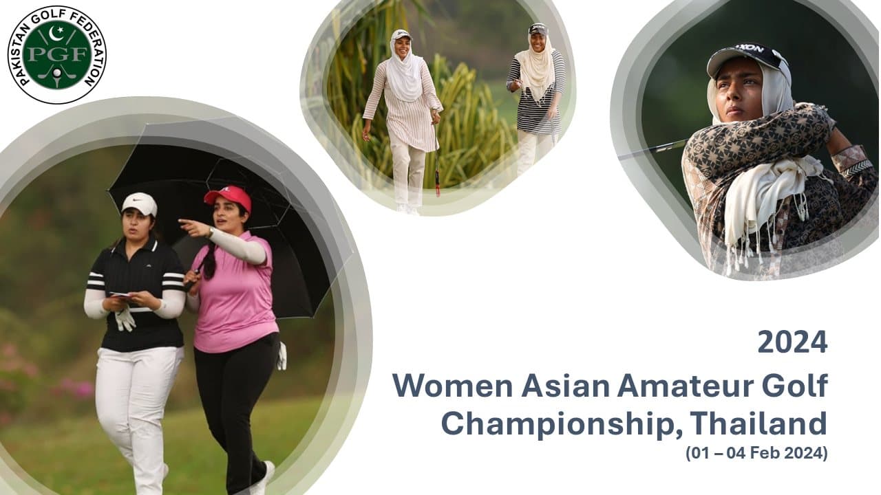 Female golfer Abiha Haneem Syed’s outstanding performance in Women’s Asian Amateur Golf Championship Thailand…