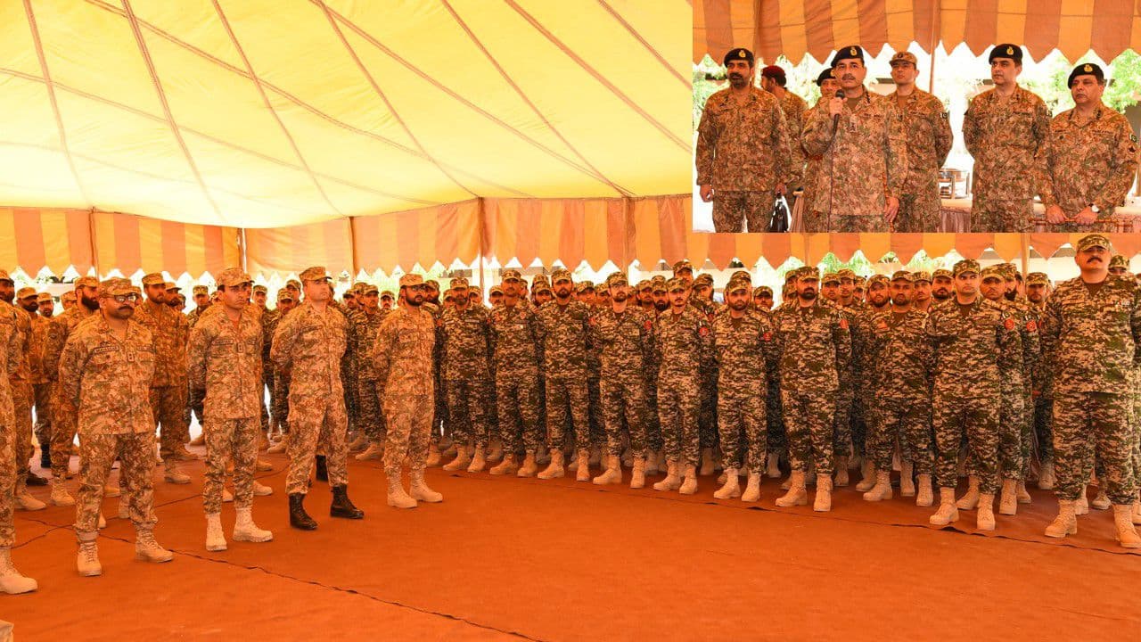 آرمی چیف جنرل سید عاصم منیرکا دورہ شمالی وزیرستان ، عید کا دن جوانوں کے ساتھ منایا…Army Chief General Syed Asim Munir visited North Waziristan, celebrated Eid with the soldiers