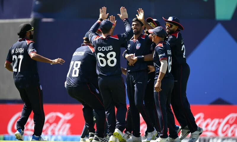 ٹی ورلڈ کپ: سپر اوور میں امریکہ کی پاکستان کو اپ سیٹ شکست ..T20 World Cup: USA upset Pakistan in Super Over..