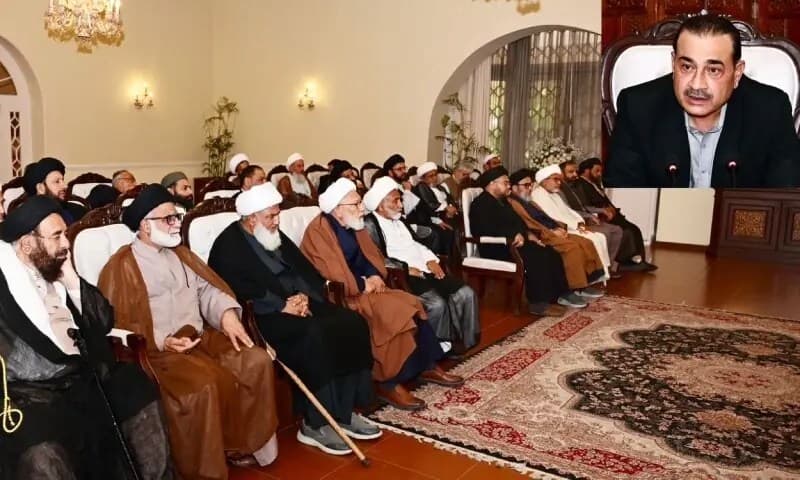 Field Marshal Syed Asim Munir interacted with Ulema of Ahl-e-Tasheeh community at Rawalpindi,Incidents in other countries; Violence not tolerated in Pakistan: Field Marshal Asim Munir….فیلڈ مارشل سید عاصم منیر کی راولپنڈی میں اہل تشیع برادری کے علمائے کرام سے گفتگو،دوسرے ممالک میں واقعات؛ پاکستان میں تشدد برداشت نہیں کیا جائے گا، فیلڈ مارشل عاصم منیر