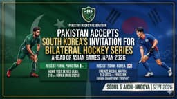 PAKISTAN ACCEPTS SOUTH KOREA’S INVITATION FOR HOCKEY SERIES AHEAD OF ASIAN GAMES JAPAN.پاکستان نے جنوبی کوریا کی دعوت قبول کر لی