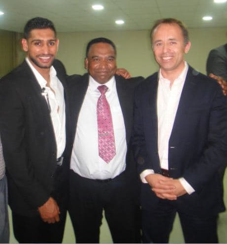 Boxer Amir Khan’s Boxing Academy inaugurated at Islamabad. Amir Khan is inspiring the next generation in Pakistan and UK. British High Commissioner H.E.Mr. Thomas Drew CMG