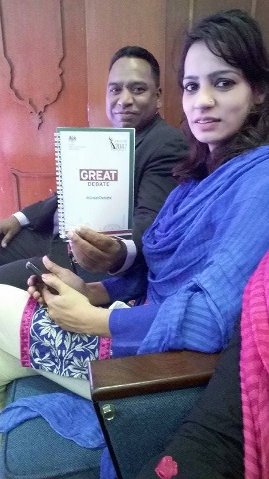 BRITISH HIGH COMMISSION HOLDS SEMI-FINAL OF THE GREAT DEBATE COMPETITION AT LAHORE By;Asghar ali Mubarak