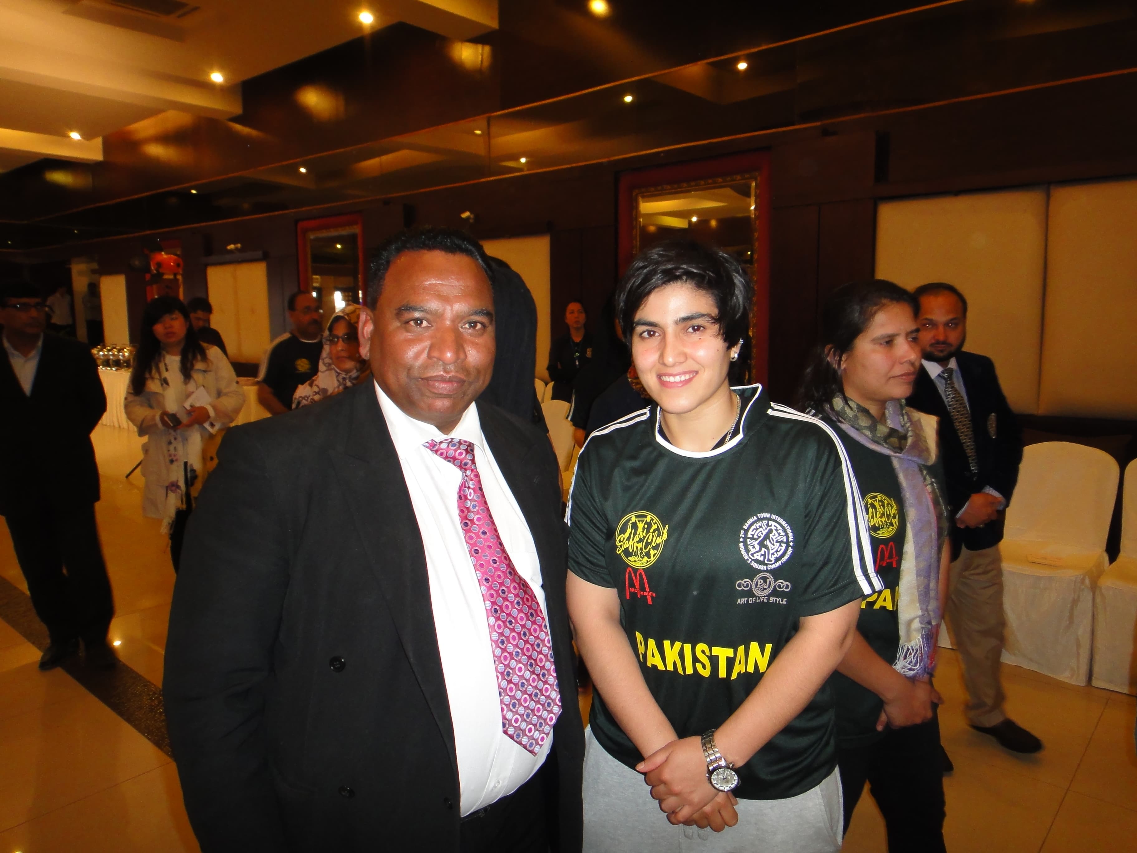 ”Miss Squash” Pakistan’s number 1 top squash player Maria Toorpakai Wazir will honor ‘’ President’s Cup award 2016’’ on Women Sports Day at US Open in Philadelphia on 12th October 2016 By. Asghar Ali Mubarak