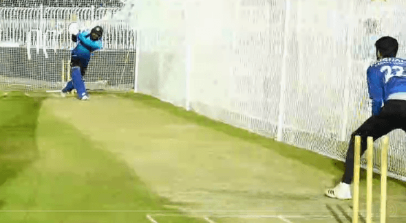 Sri Lankan cricket team training session at Rawalpindi Cricket Stadium.රාවල්පින්ඩි ක්රිකට් ක්රීඩාංගණයේදී ශ්රී ලංකා ක්රිකට් කණ්ඩායමේ පුහුණු සැසිය.اولپنڈی کرکٹ سٹیڈیم میں سری لنکن کرکٹ ٹیم کا تربیتی سیشن۔