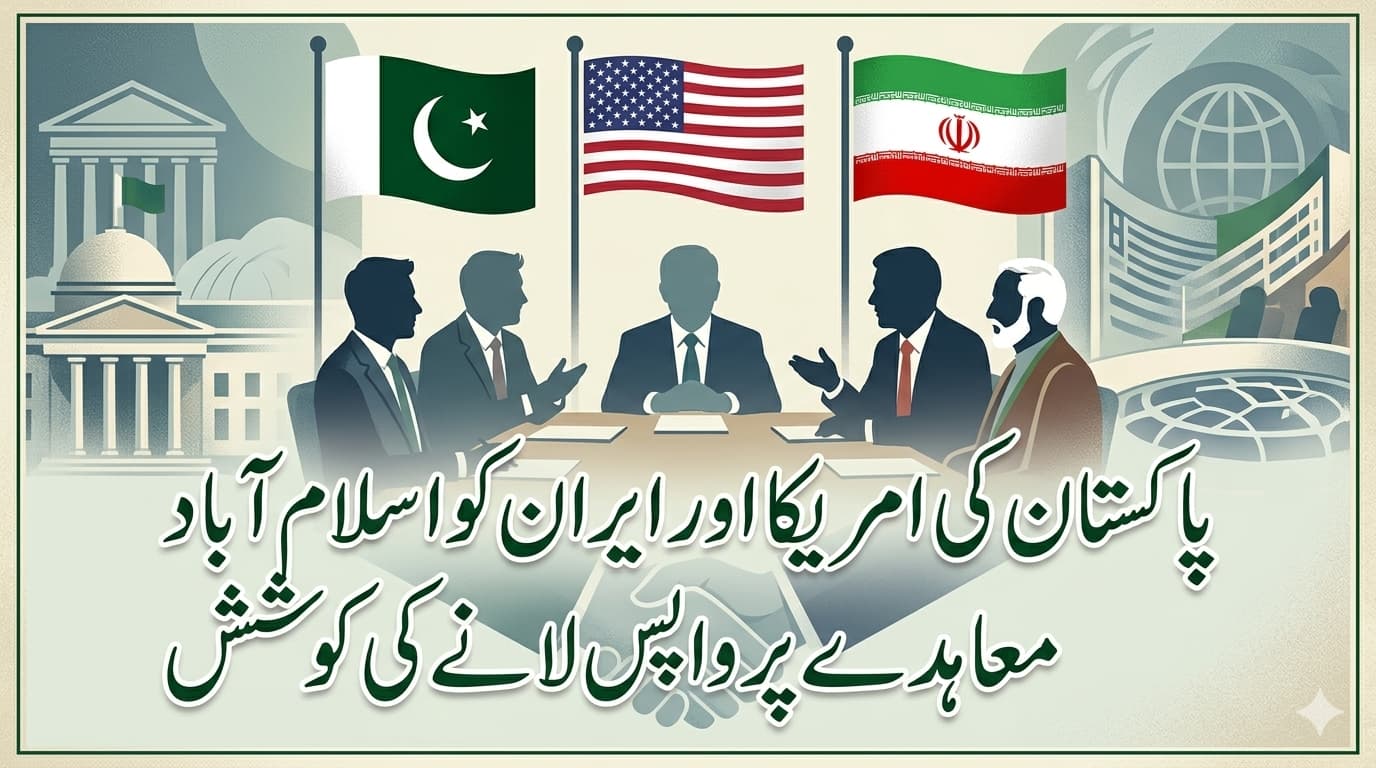پاکستان کی امریکا اور ایران کو اسلام آباد معاہدے پر واپس لانے کی کوشش …..(اصغر علی مبارک)Pakistan’s Efforts to Bring US and Iran Back to Islamabad Agreement