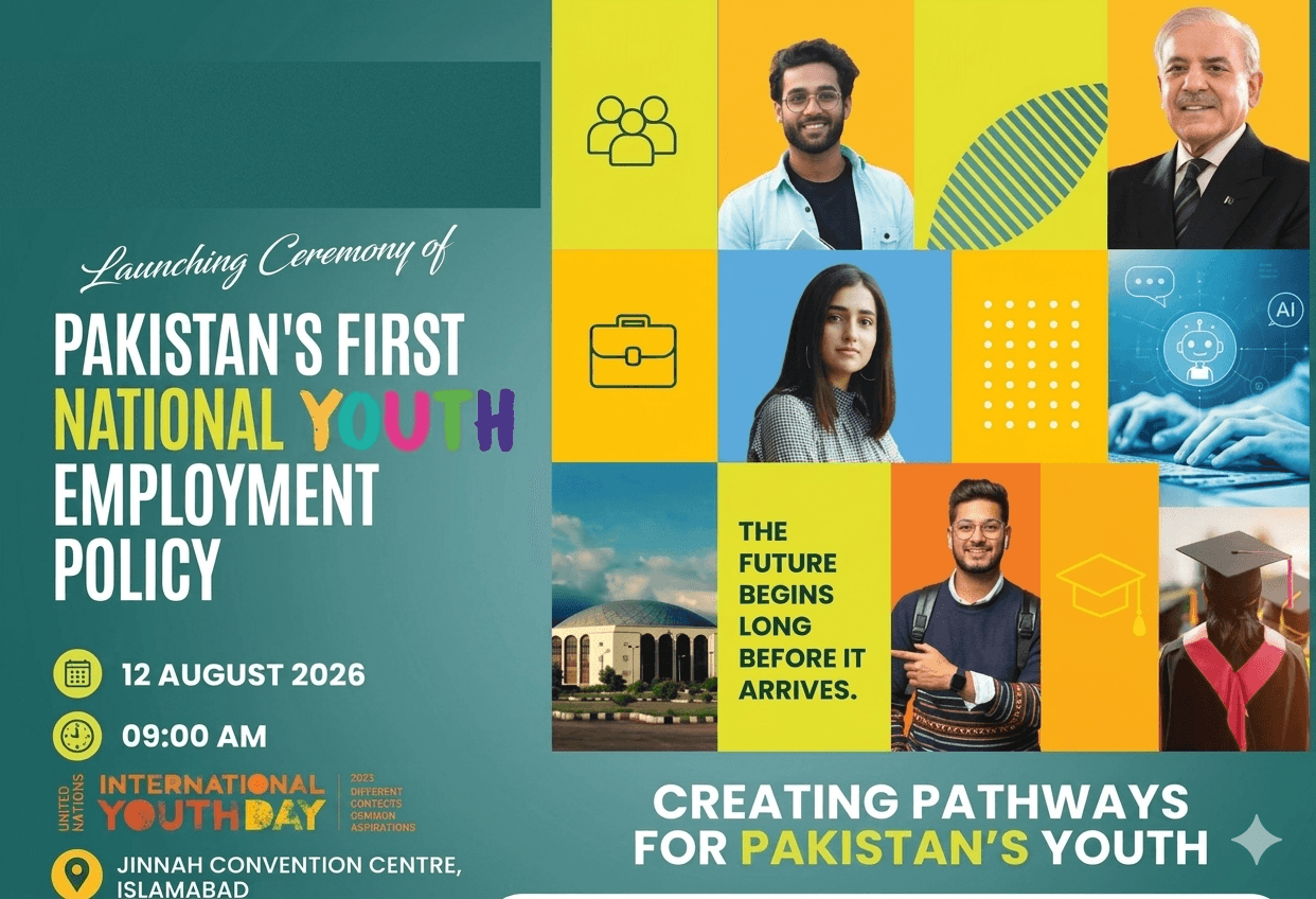 Pakistan’s First National Youth Employment Policy, A Dream Come True