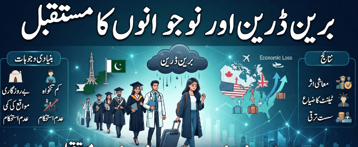 (علیزہ شمشاد چوہدری )برین ڈرین اور نوجوانوں کا مستقبل