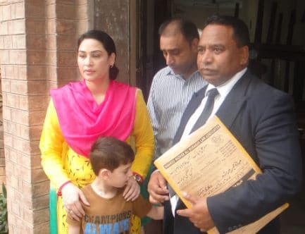 Guardian court Lahore exempted minor six-year-old Ali Mutaqeen Ahmed from attendenc in the child custody case between famed national singer Humaira Arshad and actor Ahmed Butt By; Our Court Reporter LAHORE: A local Guardian Lahore has exempted the minor six-year-old Ali Mutaqeen Ahmed a in the child custody case between famed national singer Humaira Arshad and actor Ahmed Butt on other day fixed next date for final arguments on 08th October 2016, on other day. The newly appointed judge Mr. Shahid Ali Khokhe learned Guardian judge vi, Lahore after hearing marathon arguments by the council of singer Humaira Arshad ordered to exempt the minor for attendance in the court. The council for the famed national singer Humaira Arshad advocate Asghar Ali Mubarak briefed the court in details about the whole facts of the case and stated that Khalil Ahmed Butt filed the petition U/s 7 of the Guardian & Wards Act 1890 for the appointment of Guardian in person of minor namely Ali Mutaqeen Ahmad on 02-09-2016 which is pending adjudication before this honorable Court..That the Khalil Ahmed Butt along with the main petition also filed a petition U/s 12 of the Guardian & Wards Act for the interim custody of the minor .That from the bare perusal of the petition filed by respondent Khalil Ahmed Butt would reveal that the whole petition is based upon concealment, concoction and misstatement as the respondent concealed / misstated the facts from this honorable Court in the following manners:-That Khalil Ahmed Butt filed the petition before this honourable Court on 02-09-2016, on the front page of the said petition, the stamp of Worthy District Judge Lahore regarding the pendency of any case in respect of custody of minor is pending or decided from any Court of law, that Khalil Ahmed Butt in this regard totally concealed this fact and given the answer as “No” whereas before filing of the said petition, a petition U/s 491 Cr.P.C was filed by the petitioner and the notices were also served upon the respondent and when the respondent filed the said petition i.e. Petition U/s 7 of Guardian and Wards Act 1890, the date of hearing was also fixed before the Court of Mr. Ghulam Abbas Sial, learned Additional Sessions Judge Lahore and the respondent along with the minor are also appeared before the said Court and later on filed the instant petition hence the respondent not only committed fraud, cheating, misrepresentation and also misstatement before this honourable Court hence the respondent is liable to be strictly penalized U/s 476 read with section 195 Cr.P.C (Copy of order dated 02-09-16 is annexed herewith for kind perusal of this honourable Court).That Khalil Ahmed Butt deliberately and intentionally mentioned the date of marriage as 08-08-2004 whereas the marriage between the parties was solemnized on 20-02-2004 further the date of birth of minor has also been wrongly mentioned as 08-08-2004 whereas actual date of birth of minor is 21-02-2011.That Khalil Ahmed Butt mentioned that the minor is admitted in school in K.G in Skutted International situated at BB-DHA Campus Lahore whereas the minor is studying in the school Scarsdale International School situated at 193-BB DHA Phase IV, Lahore and now a day’s studying at Becon House school. That the Khalil Ahmed Butt filed an application U/s 12 of the Guardian & Wards Act for the custody of minor Saad Ali, the said minor i.e. Saad Ali is not the son of parties, the respondent filed the said application duly supported by an affidavit which has been verified on oath and attested by the concerned oath Commissioner. That deliberately and intentionally concealed material facts from this honourable Court which is clear cut fraud and forgery with this honourable Court therefore the respondent be summoned through notices and be strictly penalized U/s 476 read with Section 195 Cr.P.C.in the last the council Asghar Ali Mubarak advocate prayed that under the circumstances, the instant petition may kindly be accepted and the respondent Khalil Ahmed Butt may graciously be summoned through notices and may graciously be strictly penalized accordingly in order to meet the ends of justice.It is mentioned here that the was handed over to mother famed national singer Humaira Arshad by the order of Mr. Ghulam Abbas Sial, learned Additional Sessions Judge, Lahore who vide order dated 07-09-2016.In a short order, the court directed Ahmad Butt, former husband of Humaira, for handing over the son temporary to mother. The Petitioner Humaira Arshad had submitted to the court that her former husband had forcefully snatched her six-year-old son Ali and had kept him in his illegal possession. The court then ordered the police concerned to produce the kid before court. Famed singer Humaira Arshad on other day also alleged her ex-husband Ahmed Butt of stealing goods worth millions from the house they once lived in together and approached police seeking registration of a case against him. Humaira Arshad last few days back visited the office of the CCPO Lahore and therein alleged her former husband of stealing valuables worth Rs1.5 million from her house.Madam Humaira hold separate meetings with the top official and recorded their statements. The CCPO after listening to both ordered the concerned SP to hold an inquiry. The matter between Humaira Arshad and Ahmed Butt is in the civil court over the custody of their child the next date of hearing is fixed for 07th October 2016 for arguments on different application move by singer Humaira Arshad