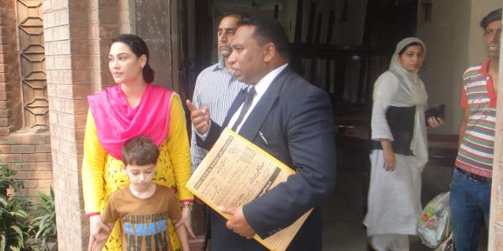 Guardian court Lahore exempted minor six-year-old Ali Mutaqeen Ahmed from attendenc in the child custody case between famed national singer Humaira Arshad and actor Ahmed Butt.. By; Our Court Reporter